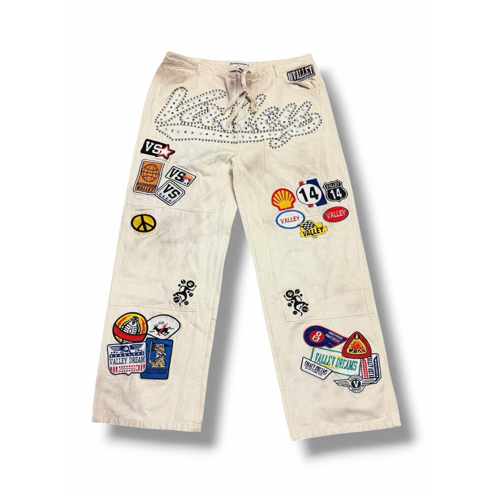 Vale Forever Cream 1980s Painters Pants ‘Off-White’ NEW | Size 36